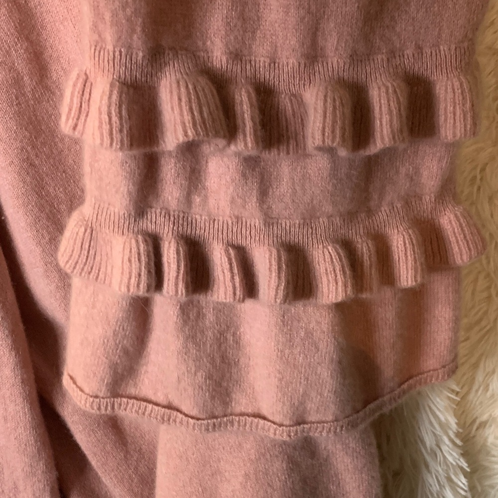 Charter Club Cashmere Crewneck Sweater in Dusty Pink - Picture 5 of 7